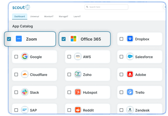 Centralized Dashboard