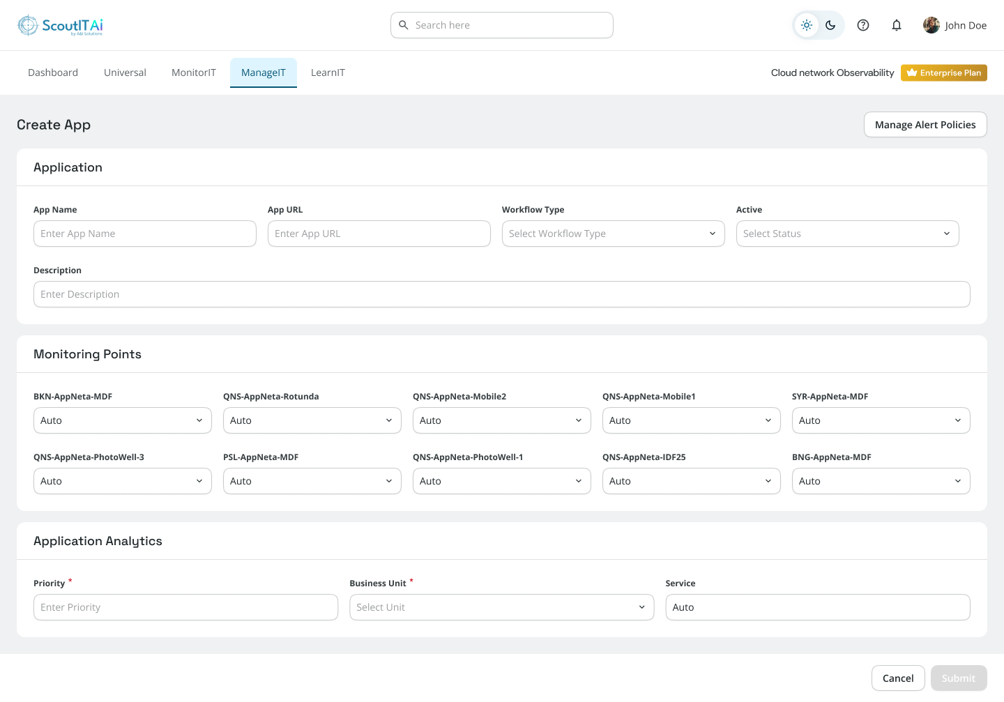 Application details screenshot